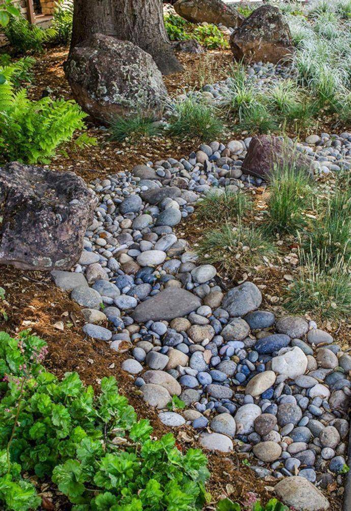 Inspiring Dry Riverbed And Creek Bed Landscaping Ideas