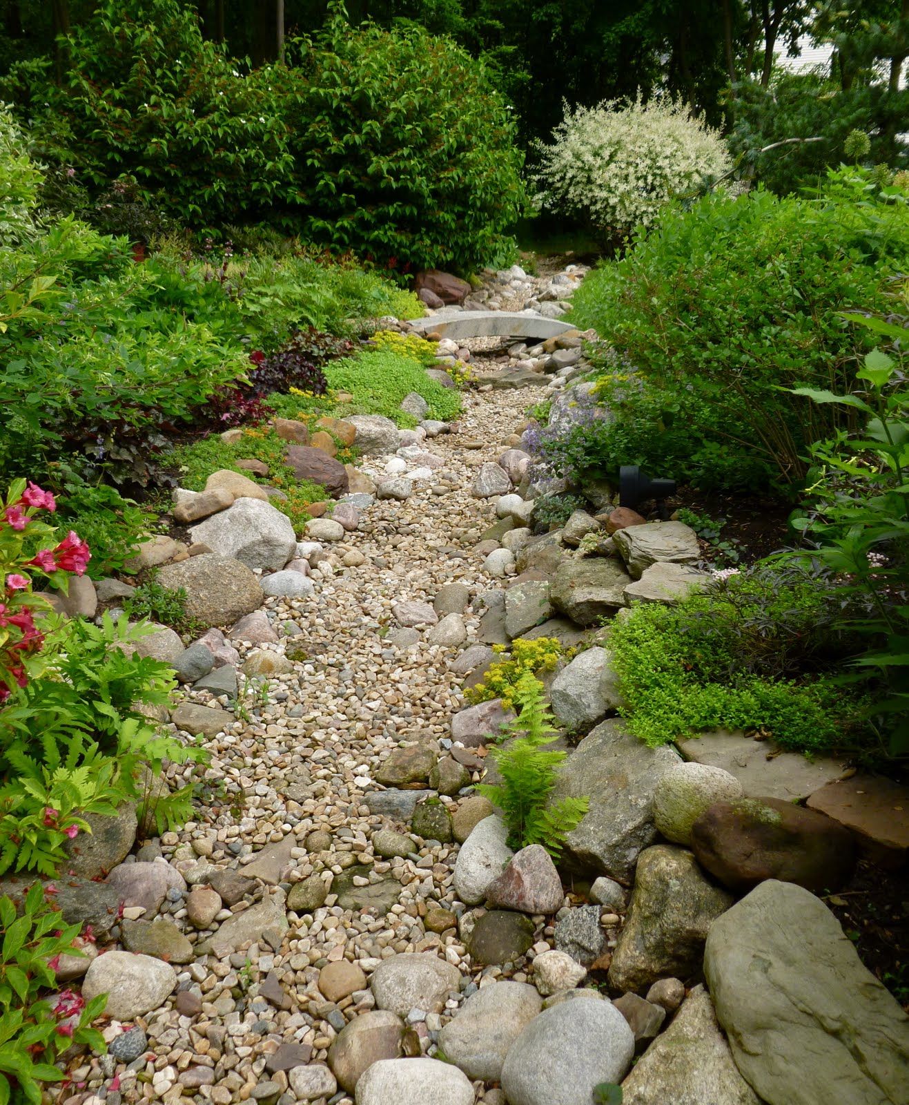 Inspiring Dry Riverbed And Creek Bed Landscaping Ideas