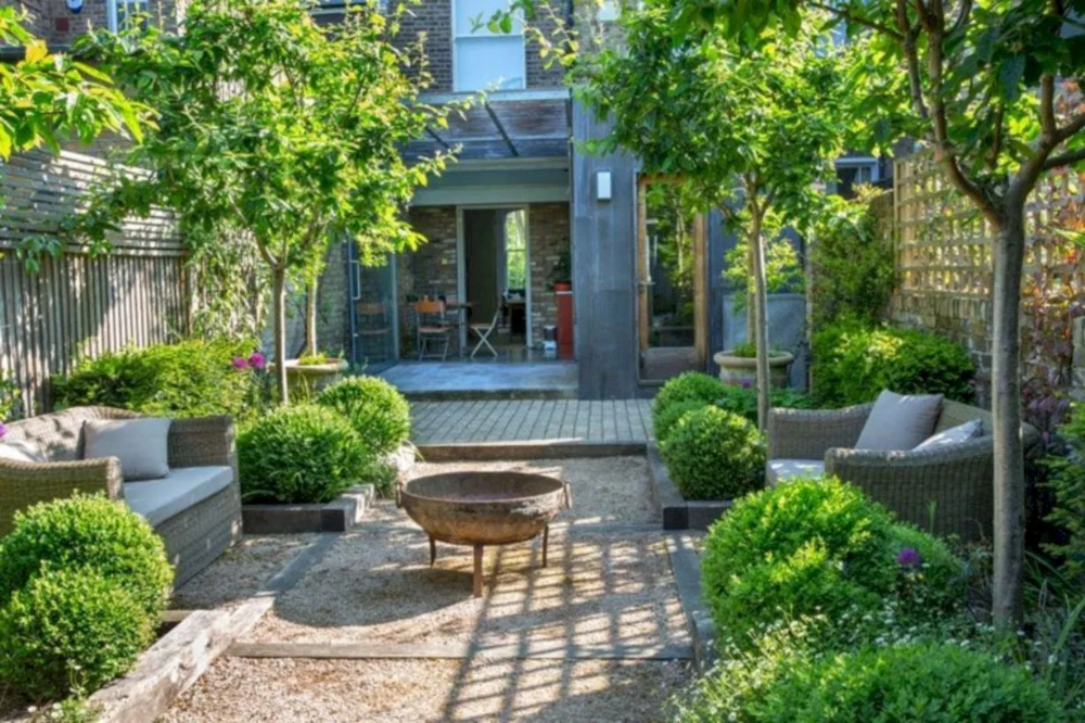 Small Backyard Patio Courtyard Garden Design Lovely Outdoor Decorating