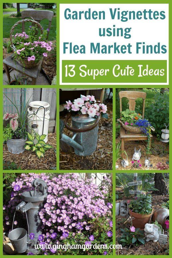 A Red White And Blue Garden