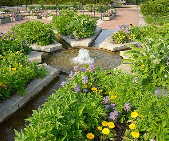 French Formal Rose Garden Rotary Botanical Gardens
