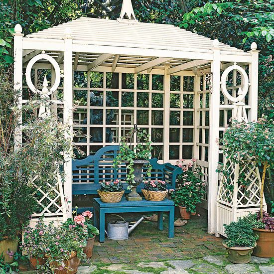 Enclosed Garden Raised Garden Garden Arch