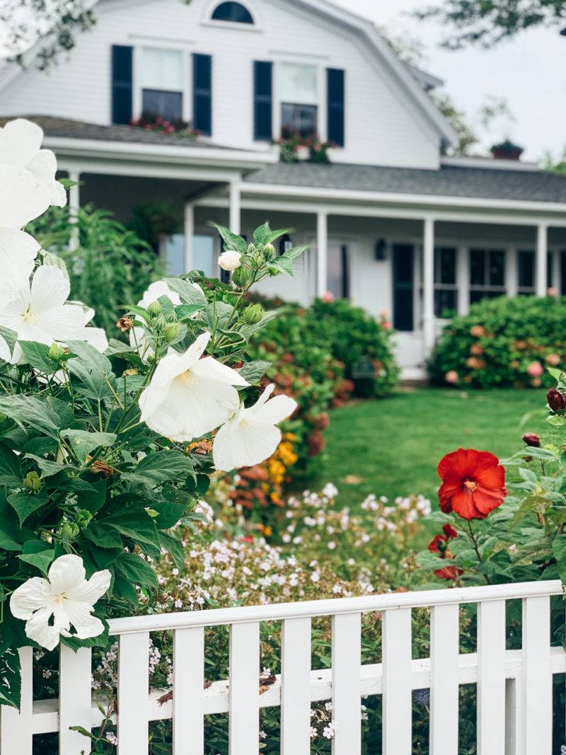 Ogunquit Maine Farmhouse Landscaping