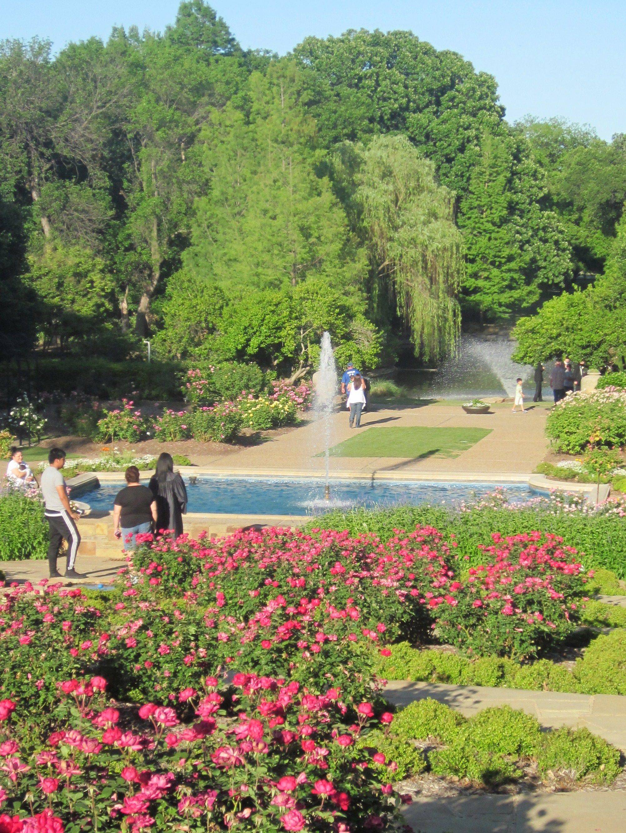 Botanical Gardens Fort Worth Map Garden