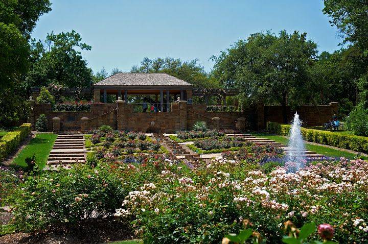 Botanical Gardens Fort Worth Map Garden