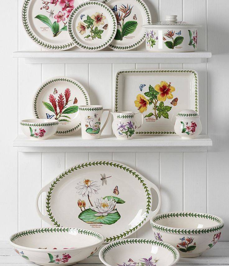 Portmeirion Botanic Garden Terrace Assorted Plates