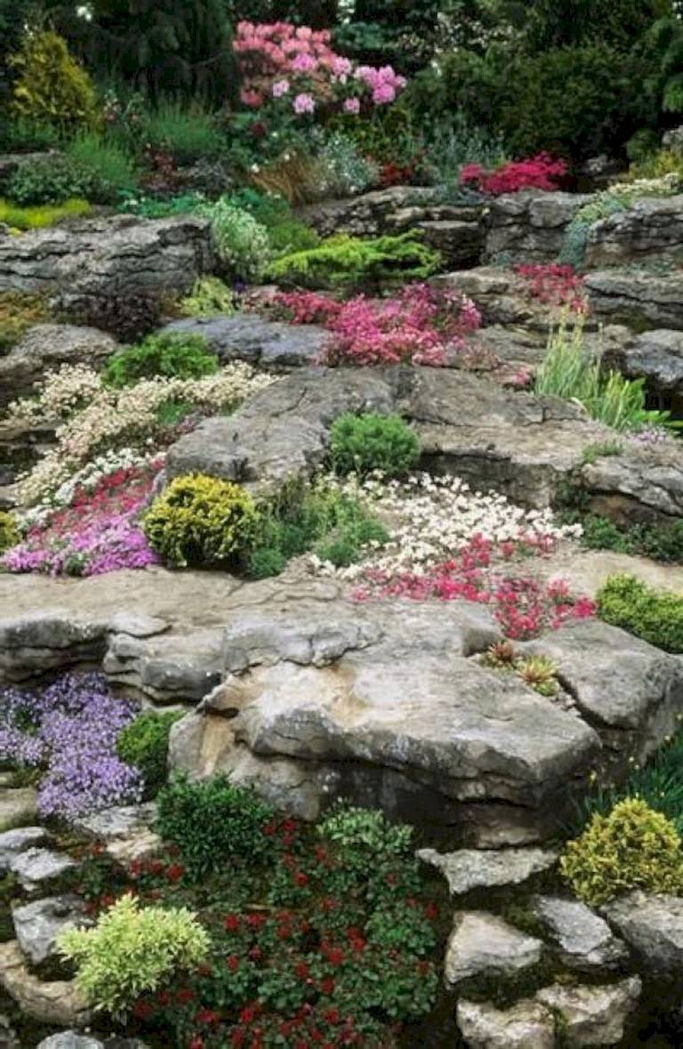 Extraordinary Rock Garden Landscaping Design Ideas