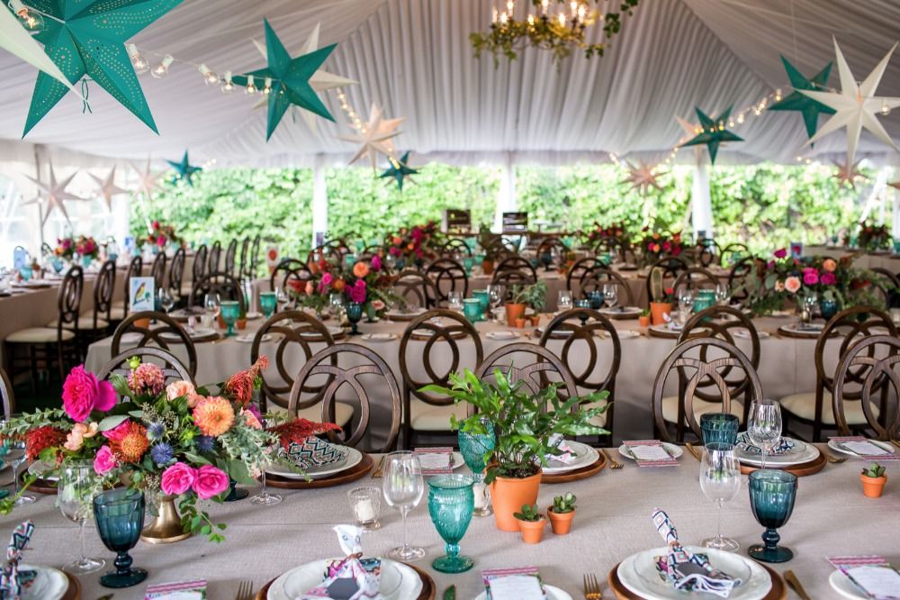 Southwestern Secret Garden Meets Niagara Falls Wedding