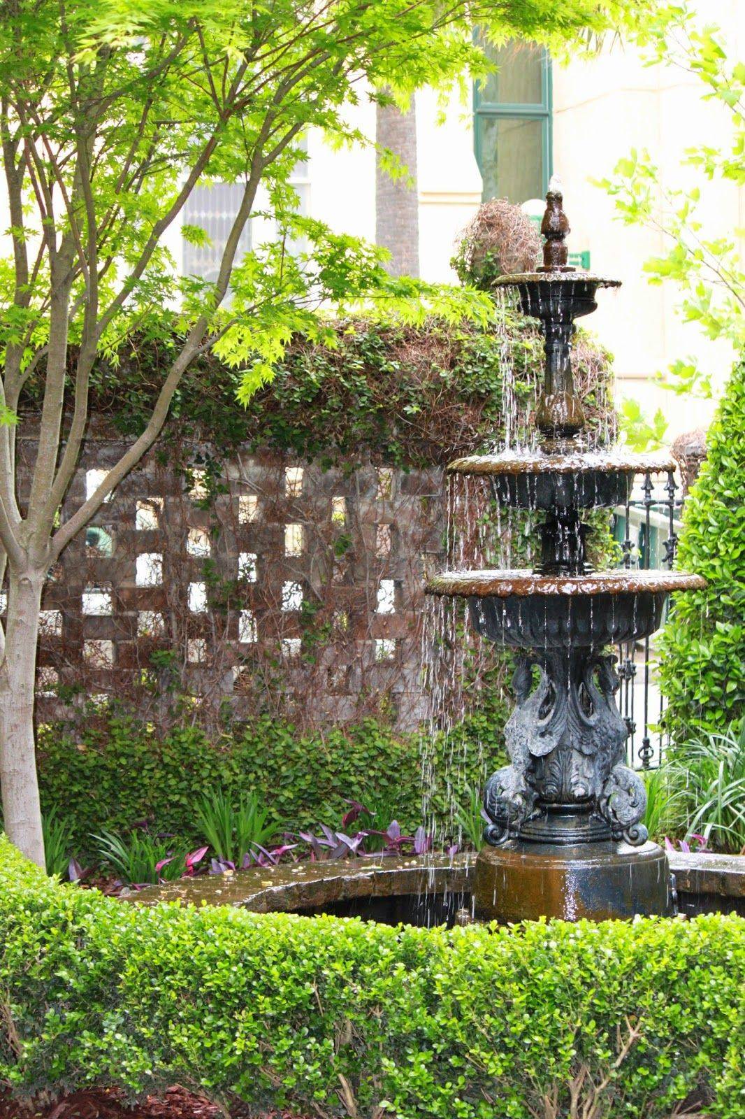 Savannah Ga Courtyard Gardens Fasci Garden