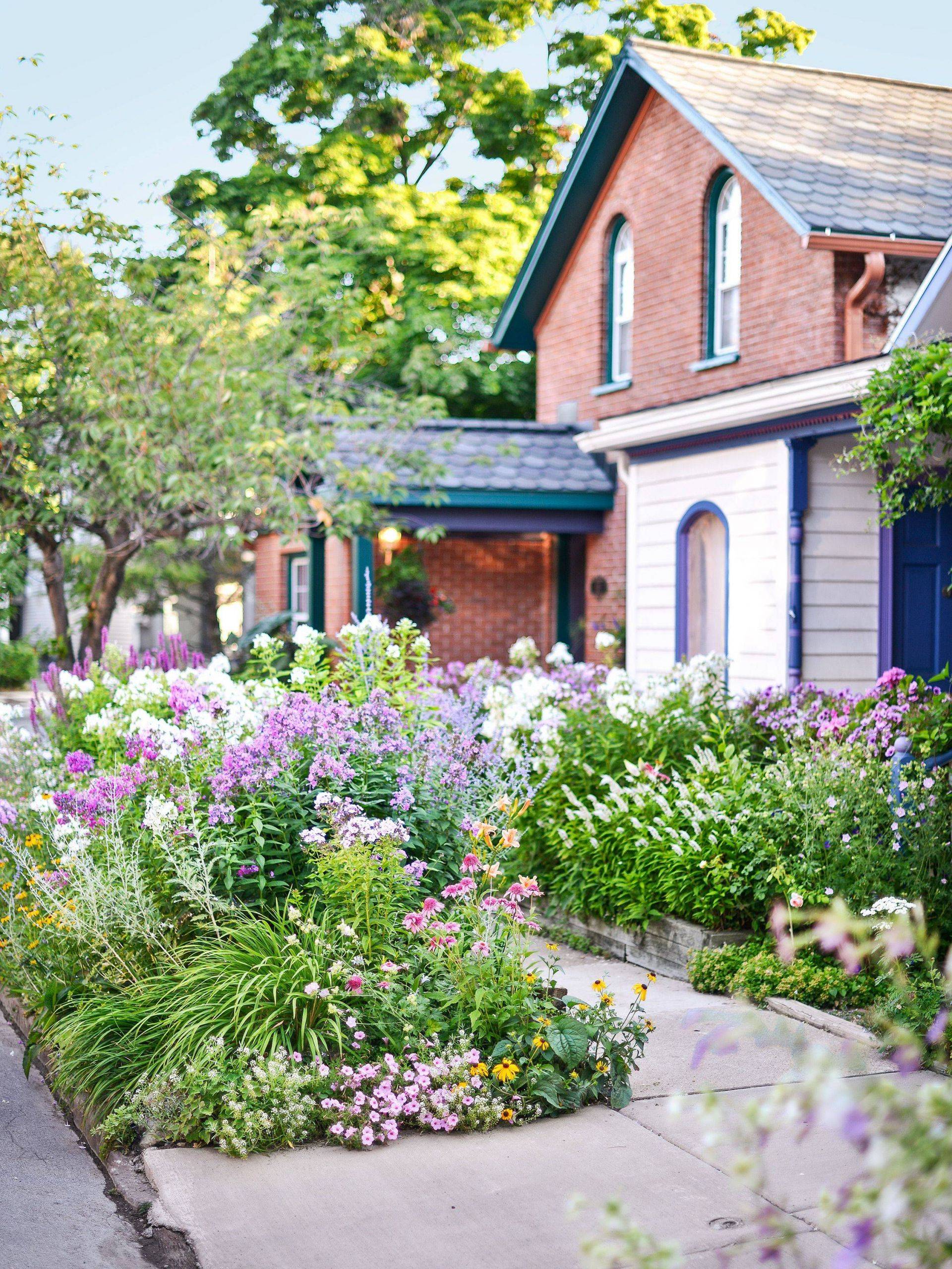 House Flower Beds Perennial Gardens Garden