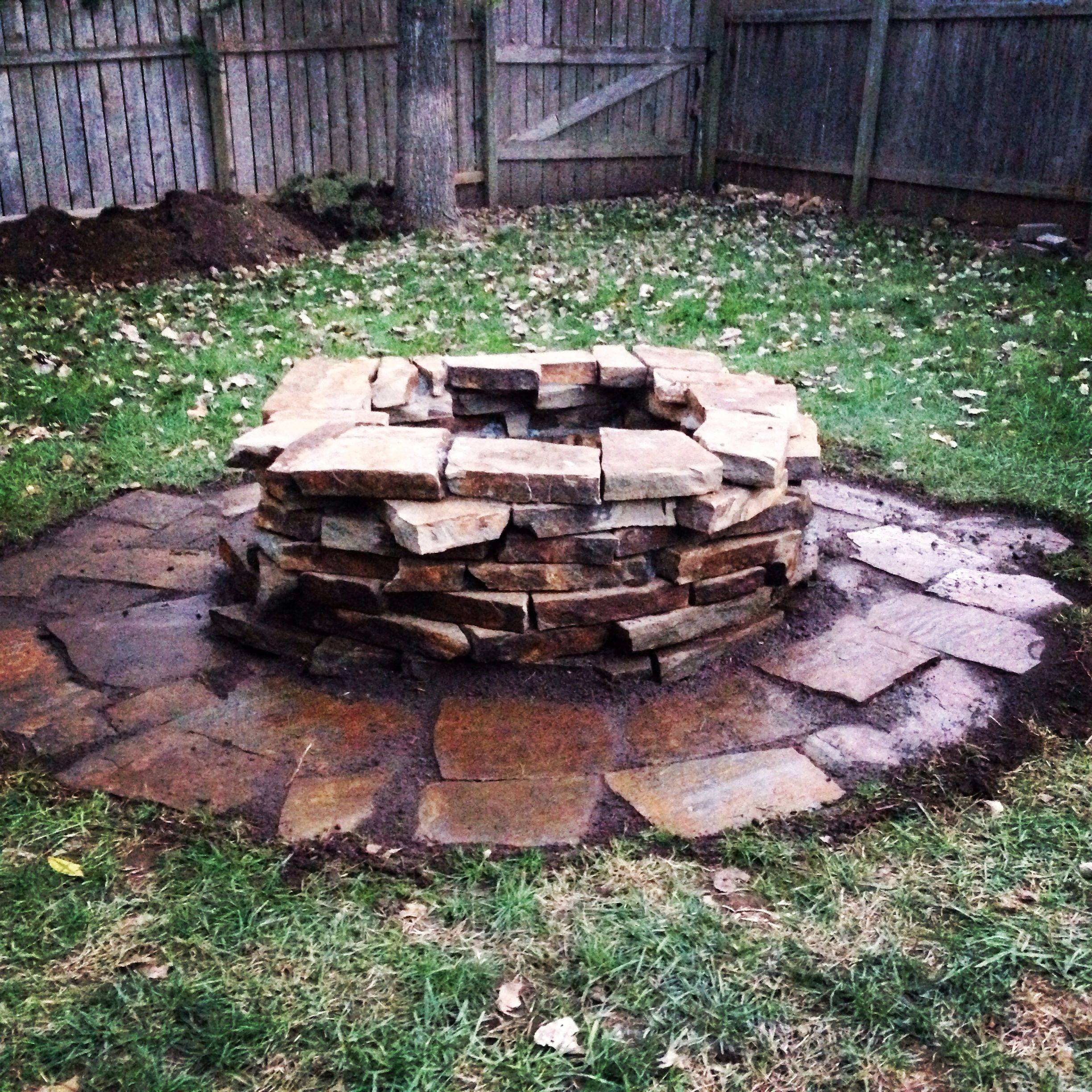 Rustic Diy Fire Pit