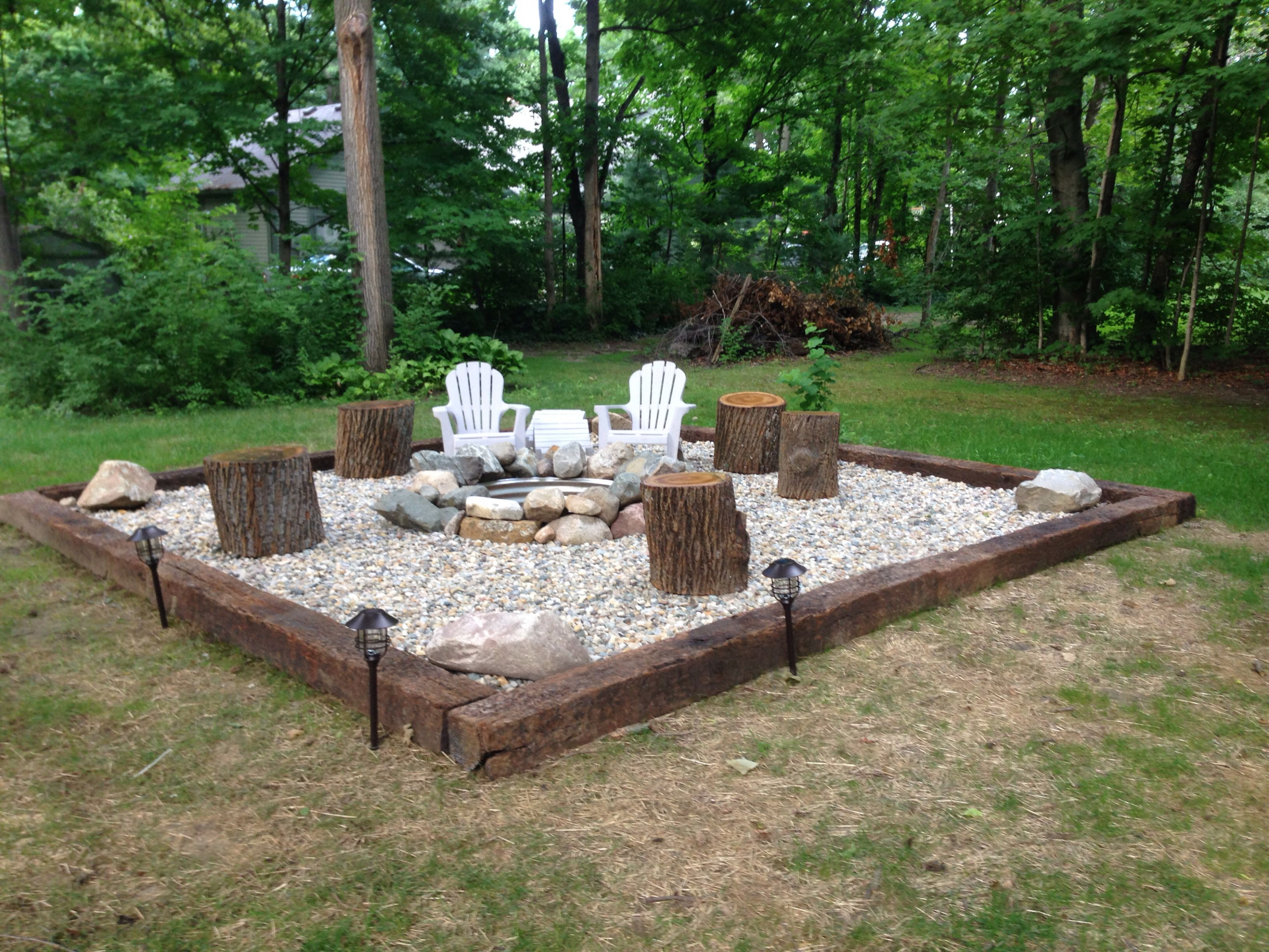 Rustic Style Fire Pits