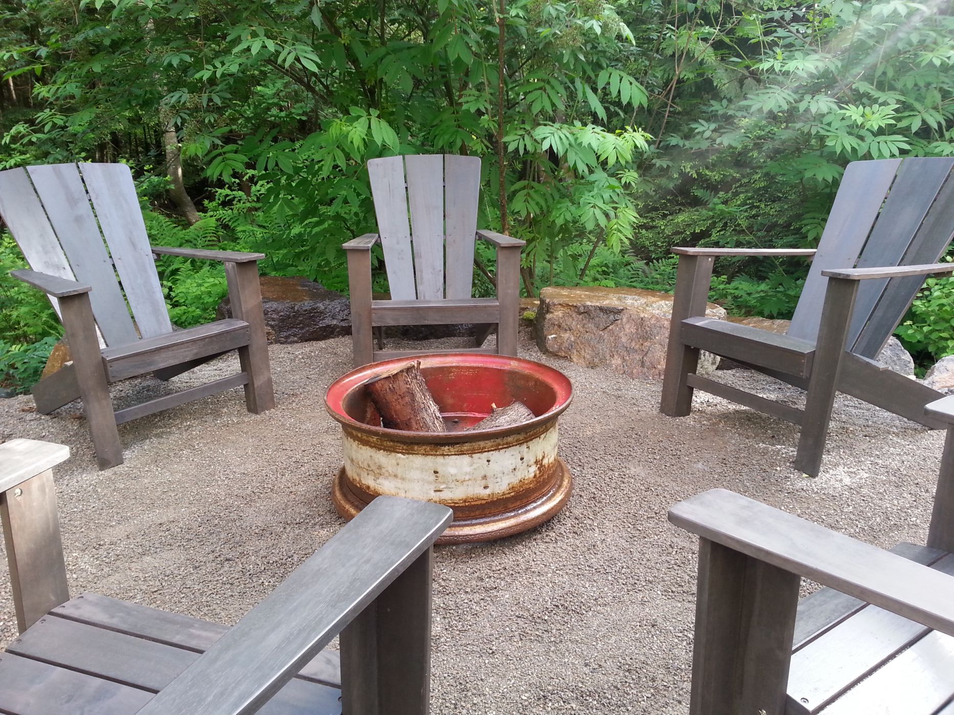 Rustic Style Fire Pits