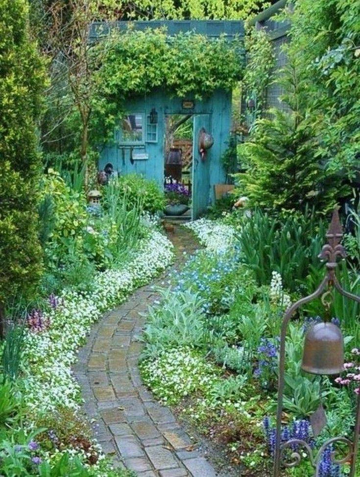 Low Cost Rustic Garden Features