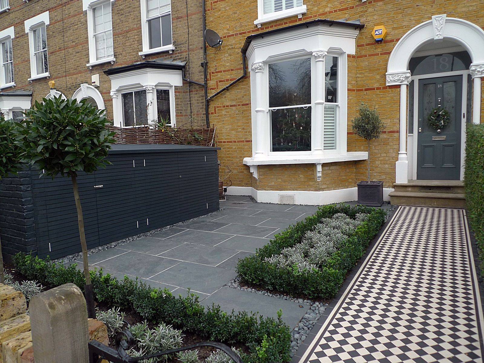Battersea Victorian Mosaic Tile Path London Garden Design