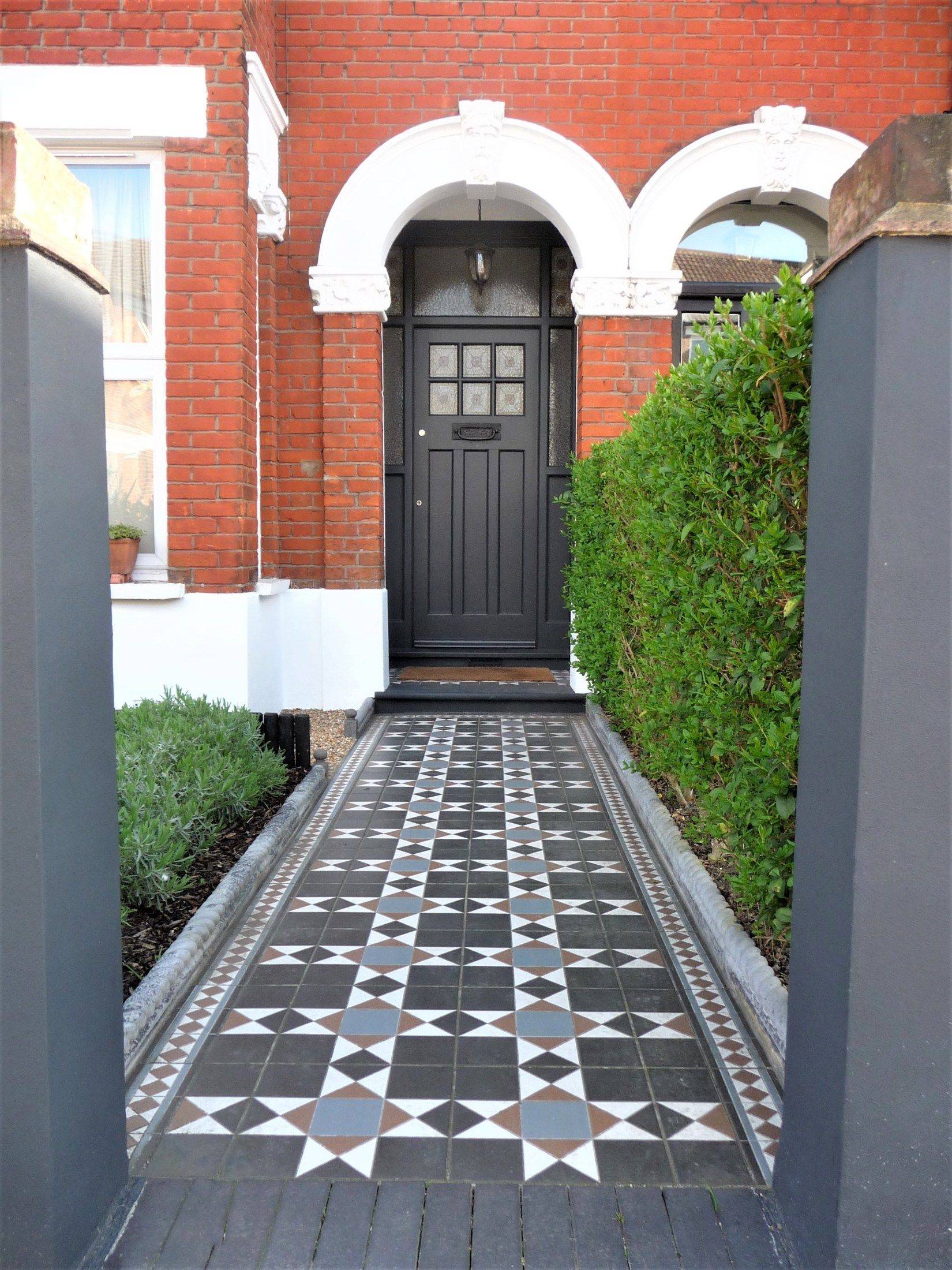 Quarry Tile Front Path London London Garden Design