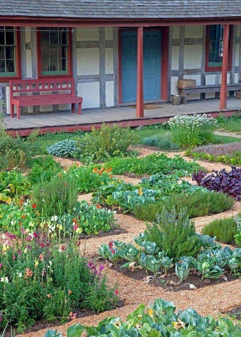 Very Beautiful Backyard Vegetable Garden Designs