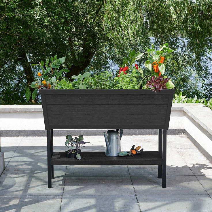 Keter Raised Patio Garden Bed