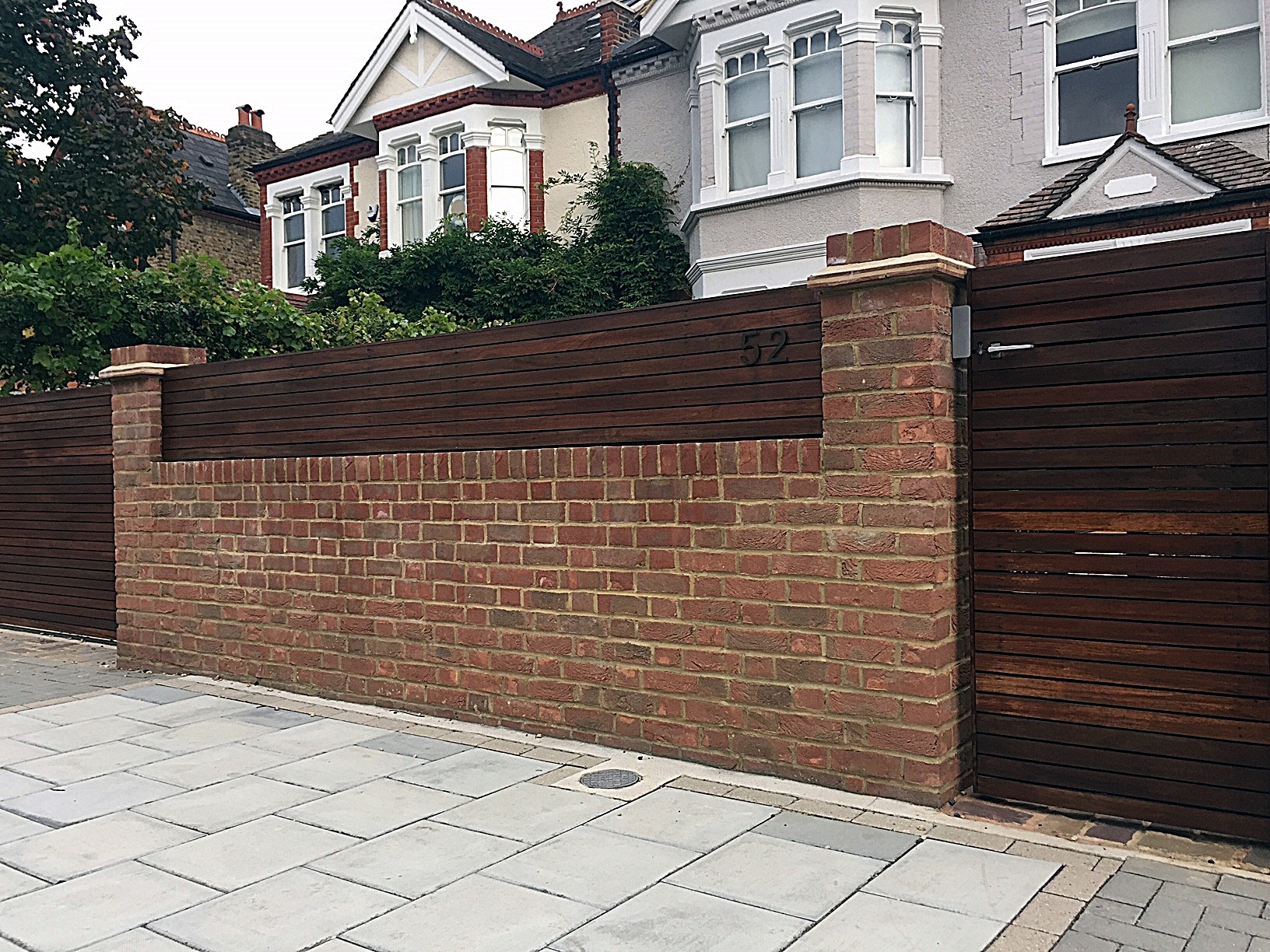 Reclaimed Cheshire Brick Wall