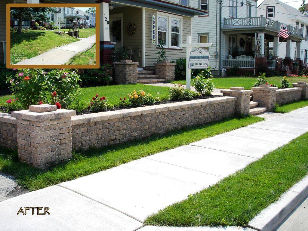 Beautiful Front Yard Retaining Wall Ideas Perfect