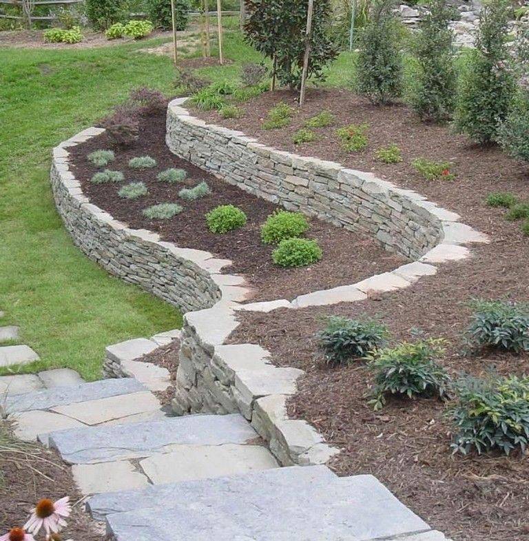 Beautiful Front Yard Retaining Wall Ideas Perfect