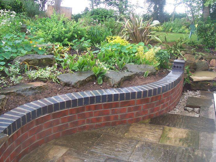 Simple Brick Boundary Wall