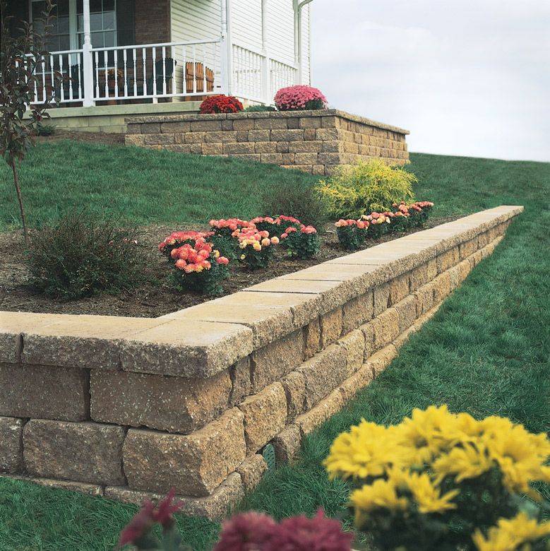 Patio Backyard Retaining Wall Landscaping Ideas Front Yard Walls