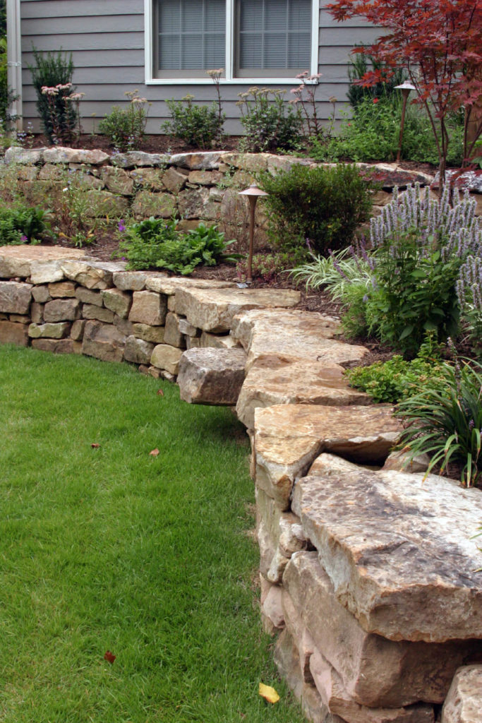 Small Retaining Wall Eco Landscaping