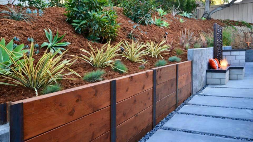 Retaining Wall Garden Wall Designs