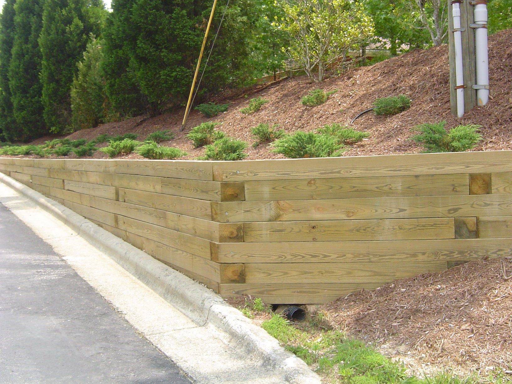 Timber Retaining Wall Ideas Best Home Design Ideas