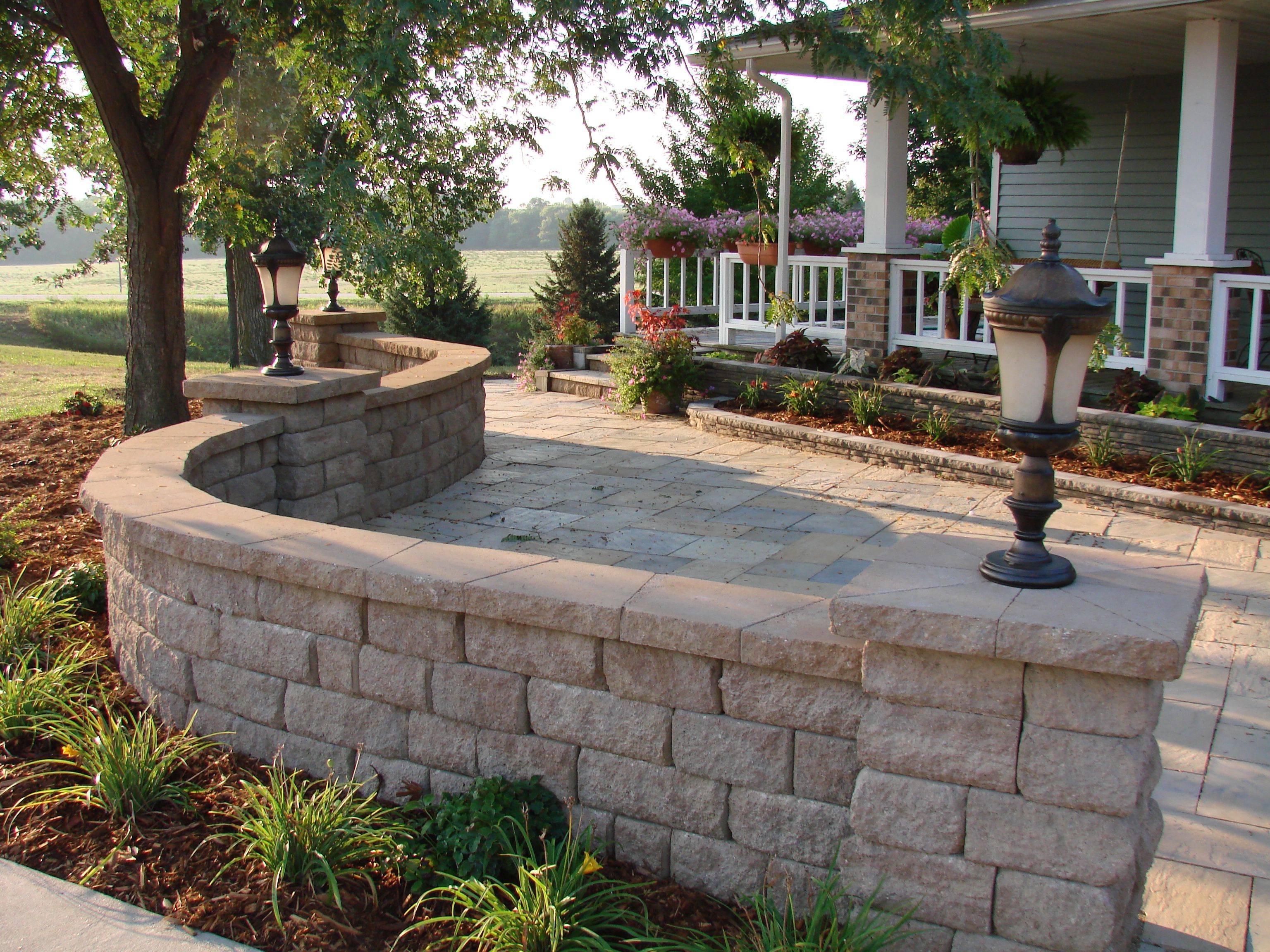 Decorative Garden Wall Brick Wall Gardens