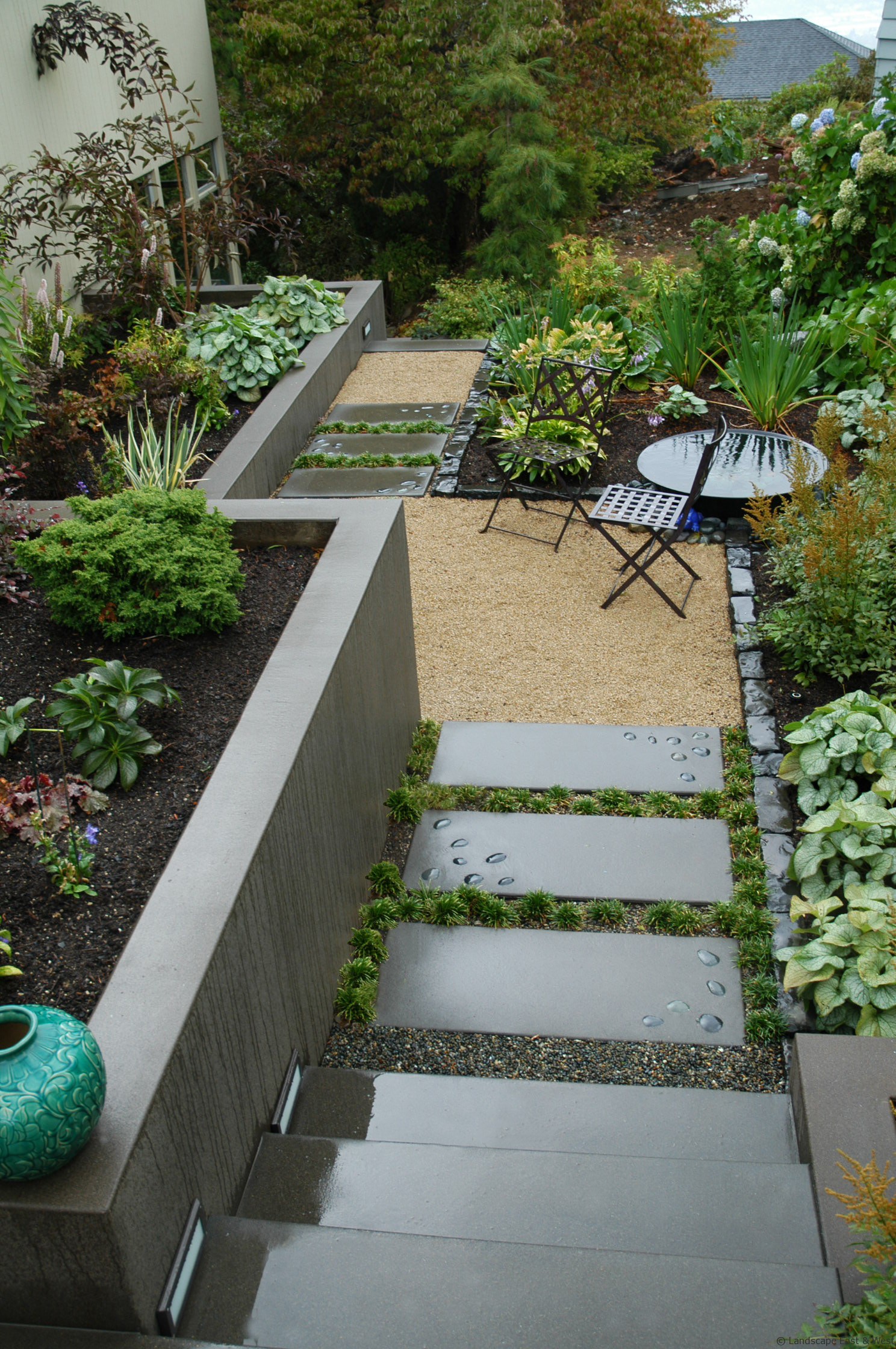 Landscape Retaining Wall Design Installation Rosehill Gardens