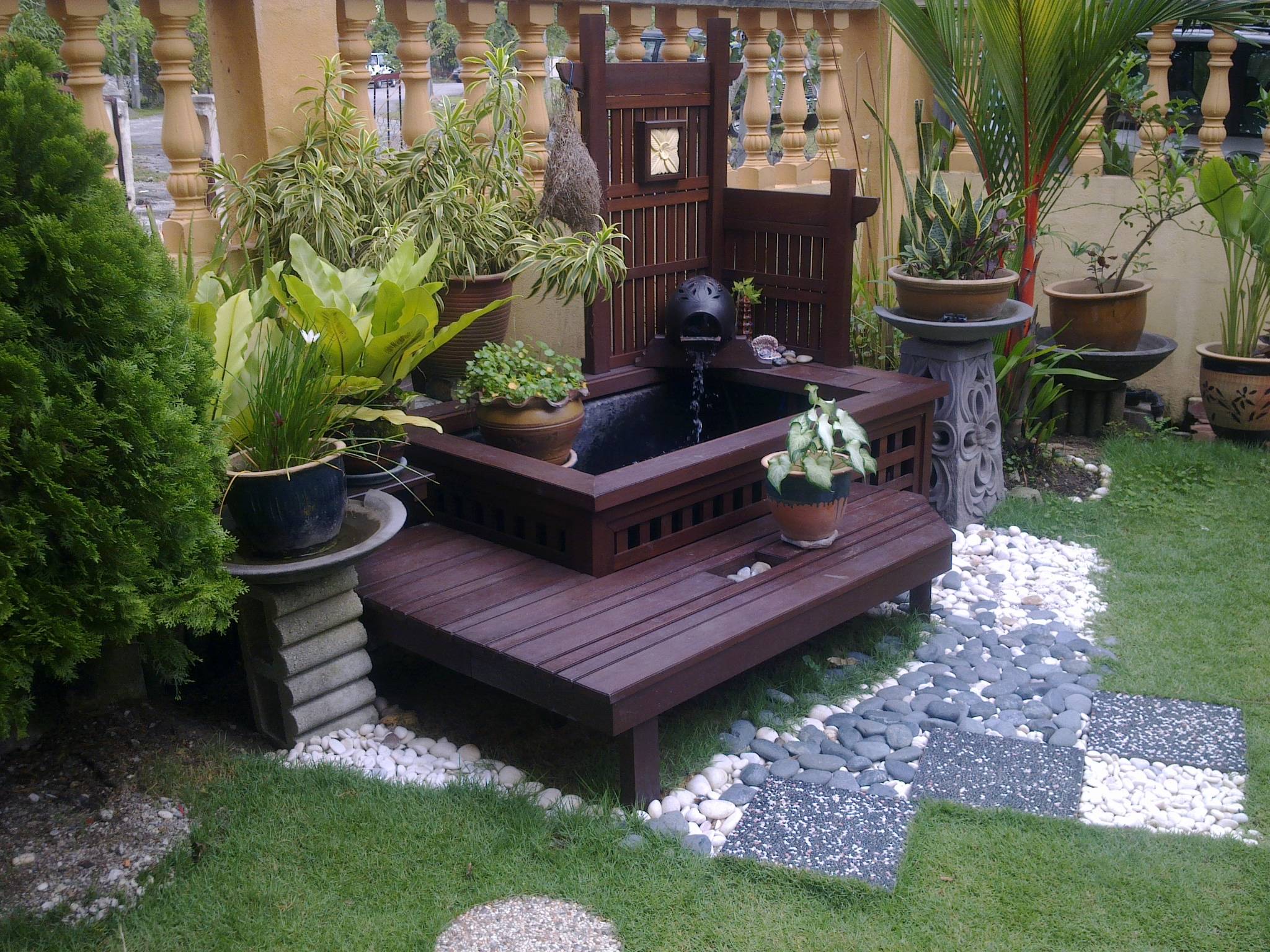 Stunning Diy Garden Fountain Landscaping Ideas