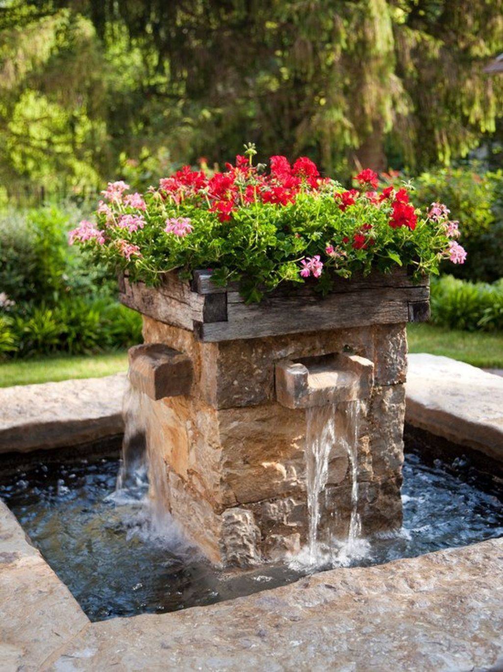 Ideas Front Yard Water Feature Garden Design
