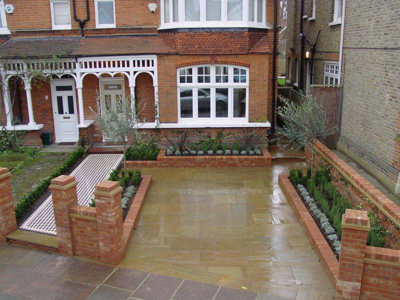 Terraced House Garden Ideas Small Victorian Terrace Front Design