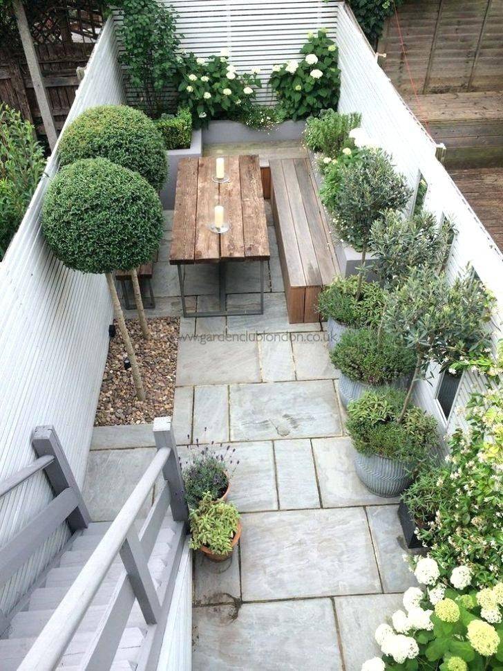 Typical London Terraced House Garden Terraced House Garden