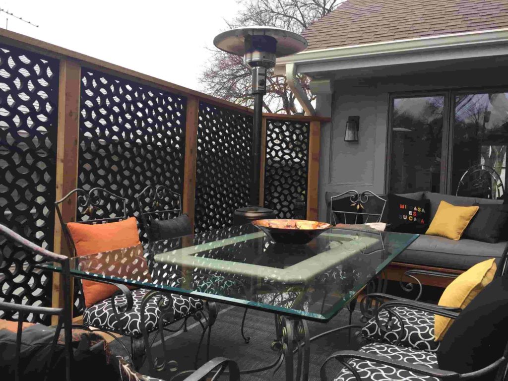 Privacy Screen Contemporary