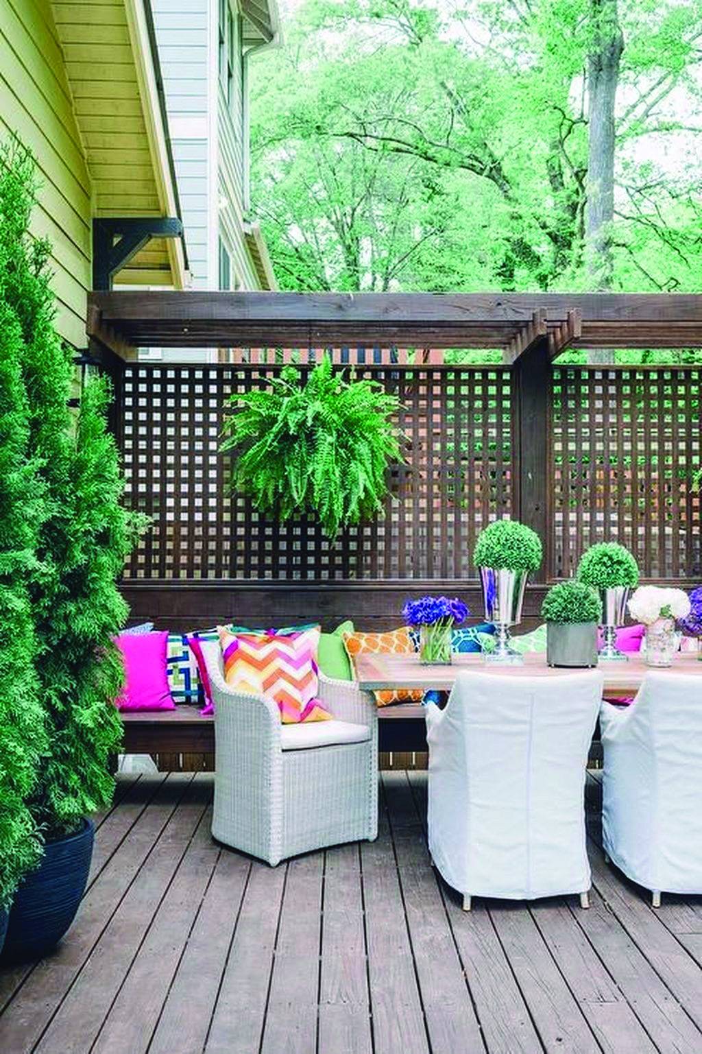 A Decorative Outdoor Screen