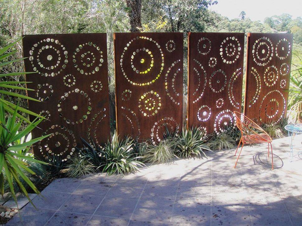 Decorative Privacy Metal Screens