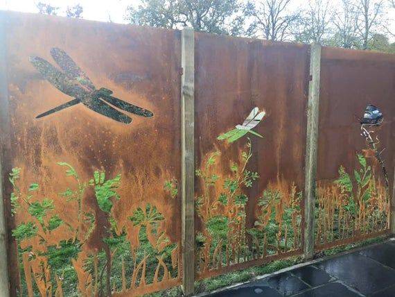 Corten Steel Garden Screens Garden Ftempo