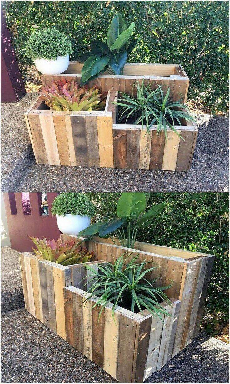 This Inexpensive Waist High Planter Box