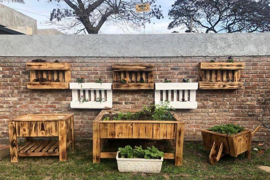 Awesome Diy Pallet Garden Bench And Storage Design Ideas