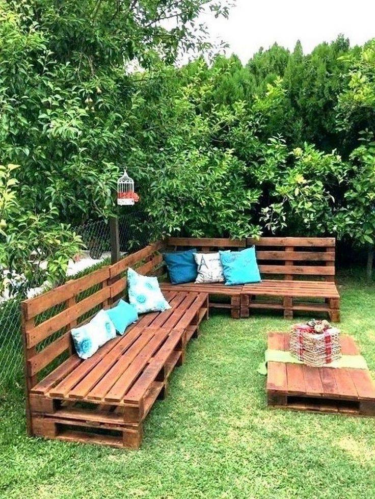 Wood Pallet Garden Furniture Set