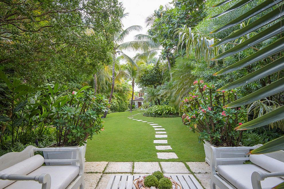 Oasis At Sunset Jamaica Tropical Garden Other By Caribbean