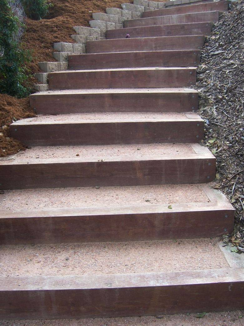 Rose Flagstone Walkway