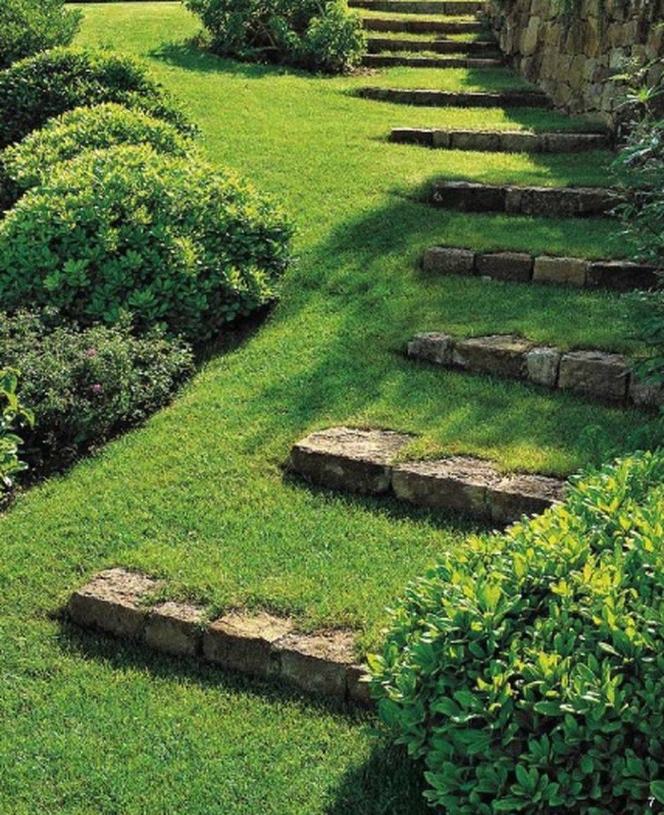 The Backyard Garden Stairs