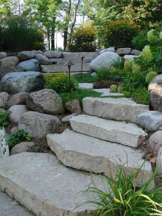 Landscape Hillside Sloped Yard Driveways