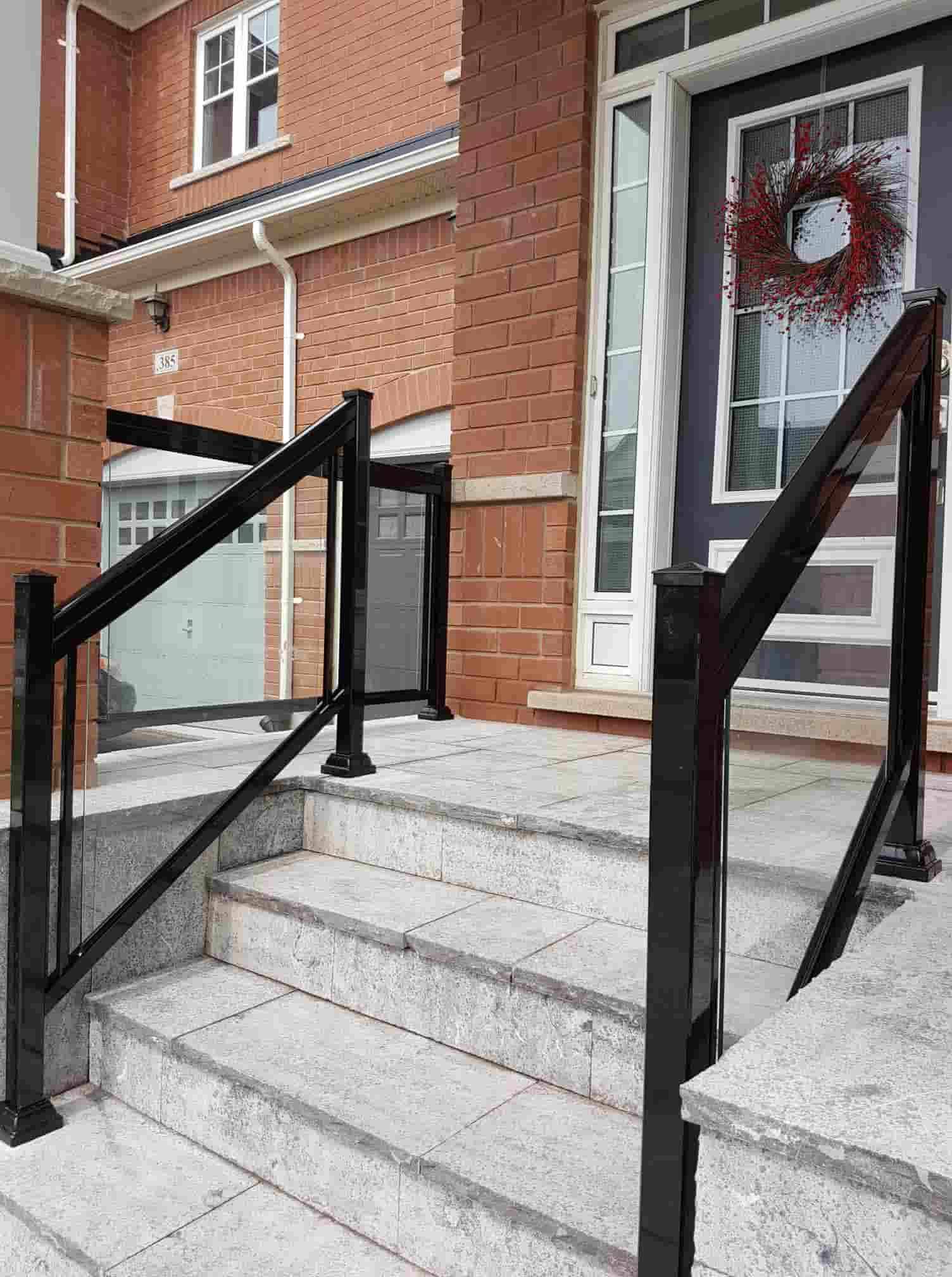Unique Outdoor Wooden Stairs