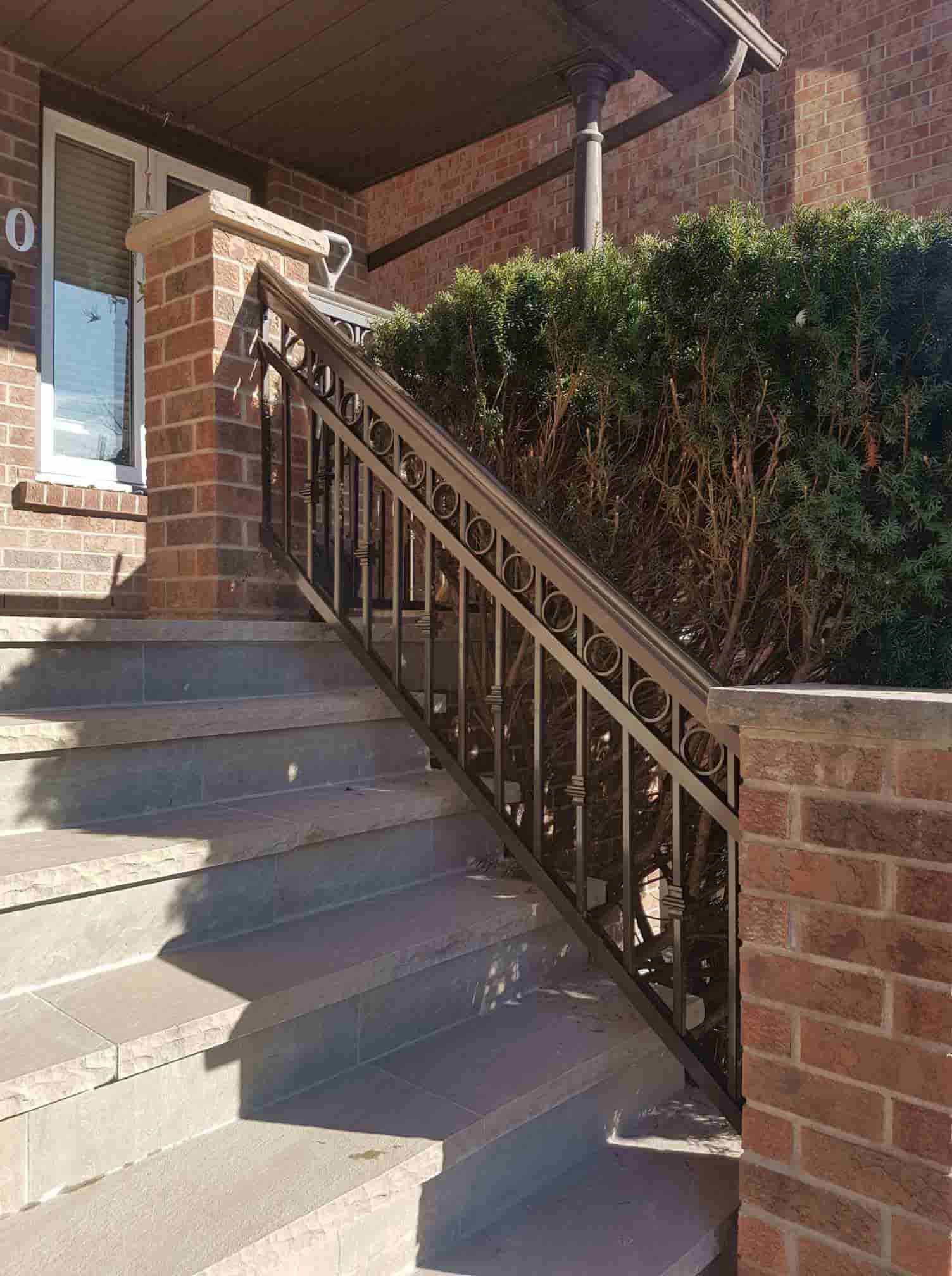 Porchoutdoorstairstepsrailingsmississauga Gta Railings