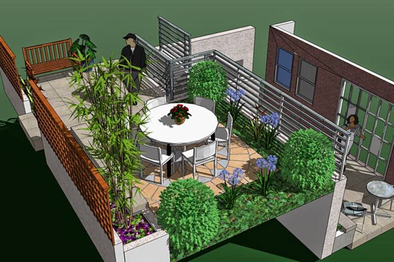 Rooftop Garden Design Ideas